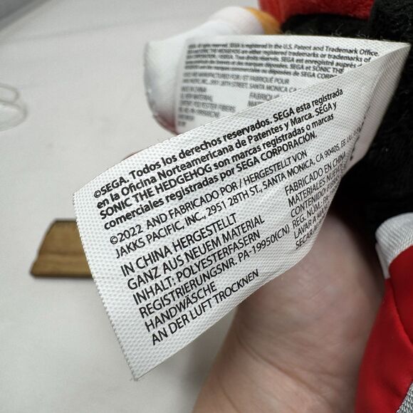 Sonic the Hedgehog Shadow Mighty Armadillo Plush Doll Stuffed Animal Toy‎ Lot 3 - Picture 10 of 16